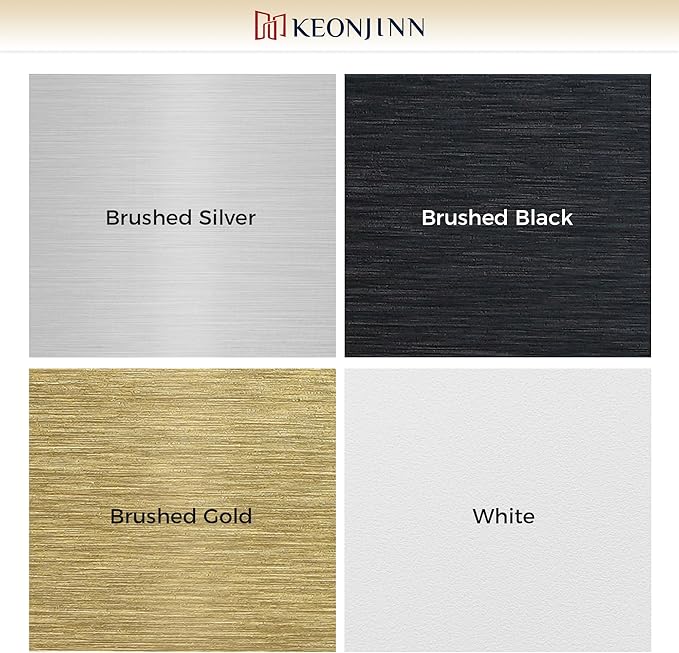 Keonjinn 48” x 30” Medicine Cabinets with Mirror for Bathroom Recessed or Surface Wall-Mounted Aluminum Alloy Framed Beveled Mirror with Soft Close Hinge, 3 Doors Silver Storage Cabinet