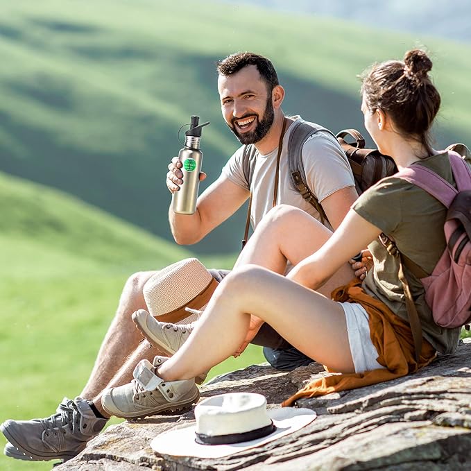 Filter bottle RIPURI Classic 27oz Rhino stainless steel Camping Hiking Backpacking Outdoor Emergency