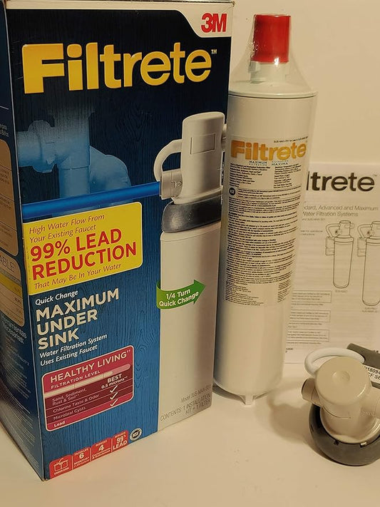 Filtrete Maximum Under Sink Water Filtration System 3US-MAX-S01