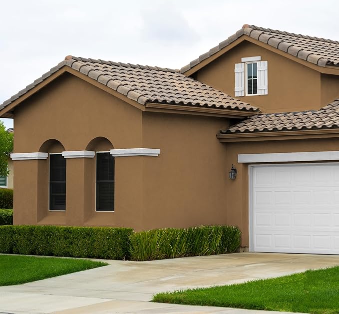 EVOLVE Paint & Primer: Environment-friendly, Low Sheen with One-coat Coverage for Interior & Exterior surfaces (Autumn Brown, 1-Gallon)