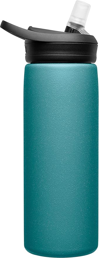 CamelBak eddy+ Water Bottle with Straw 20oz - Insulated Stainless Steel, Lagoon