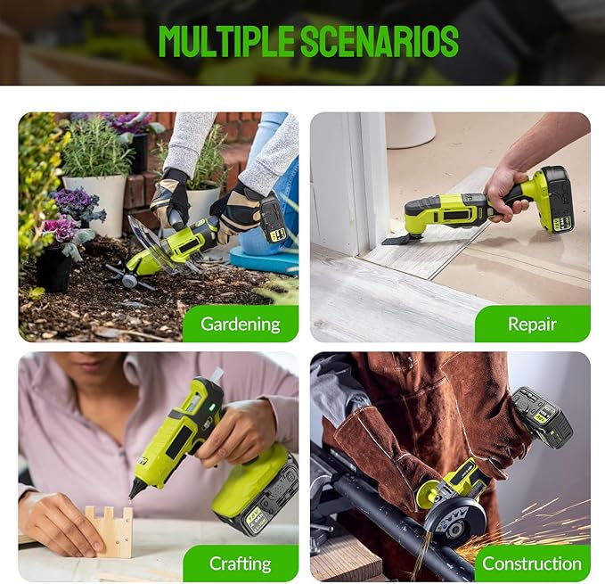 Abeden 18V 4.0Ah Replacement Battery with USB for ONE+ Series,Compatible with 18Volt Lithium Batteries P102 P103 P104 P105 P107 P109 P122 for Cordless Tools (1 Pack)