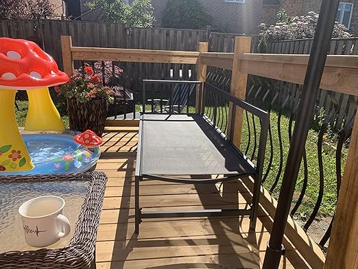 Myard 32-1/4 Inches Heavy Duty Iron Deck Balusters Furniture with Screws for Facemount Railing Fencing, European Baroque Silhouette Wrought Style (25-Pack, Hammered Bronze)