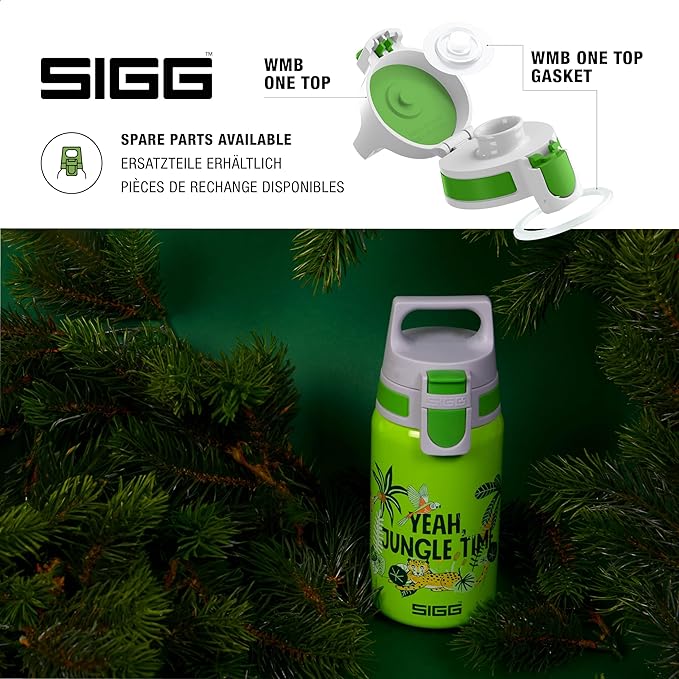 SIGG - Stainless Steel Kids Bottle - Shield One - Suitable For Carbonated Beverages - 17 Oz