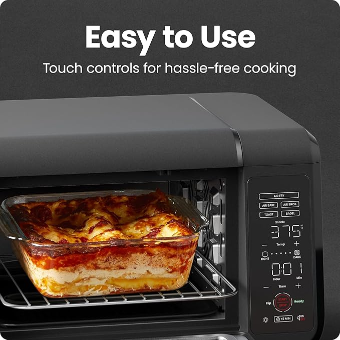 Chefman Air Fryer Toaster Oven Combo, 15 Qt. Countertop Oven for Quick & Healthy Meals, Bake, Broil, Air Fry, Toast, and Bagel Functions, 450°F Max Temp, 4 Slice Toaster Oven Air Fryer Combo