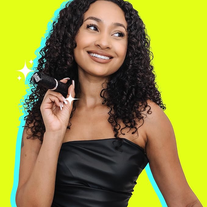 BLINGSTING 3-in-1 Women's Safety Kit - Professional Grade Pepper Spray - High Voltage Mini Stun Gun - Self-Defense Security Alarm - UV Dye - Glitter