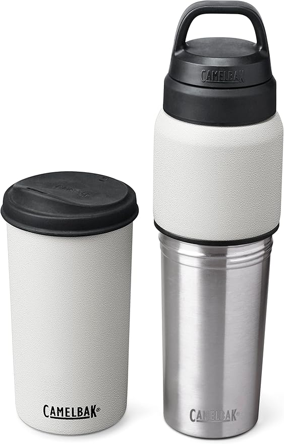 CamelBak MultiBev Water Bottle & Travel Cup – Insulated Stainless Steel