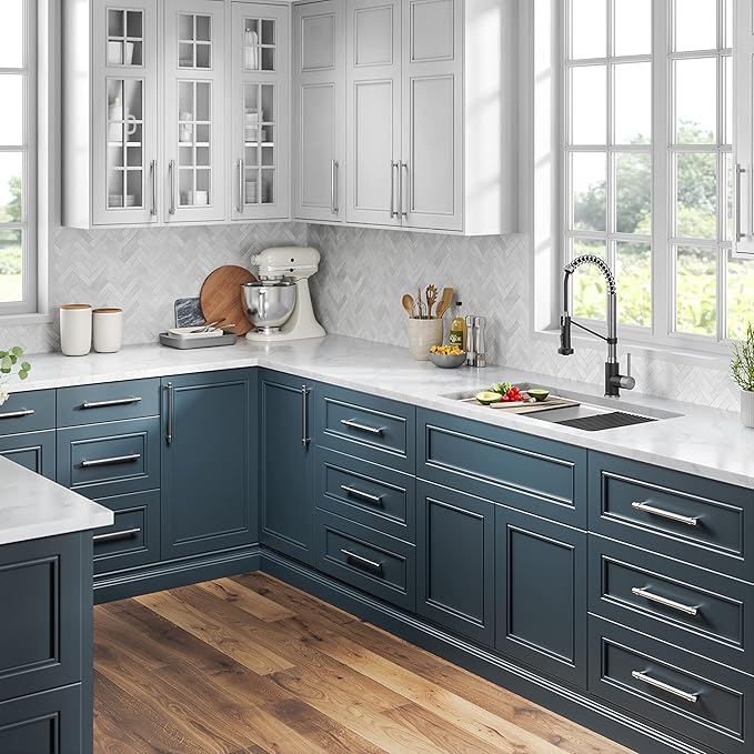 KRAUS Bolden Touchless Sensor Commercial Style 2-Function Single Handle Pull-Down Kitchen Faucet in Spot-Free Stainless Steel / Matte Black, KSF-1610SFSMB