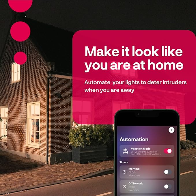 innr Zigbee A19 Smart Bulb, Works with Hue*, Alexa, SmartThings, White & Color, 40% More Brightness, E26 LED Color Changing Light Bulb, Dimmable, 1100 Lumen, 4-Pack