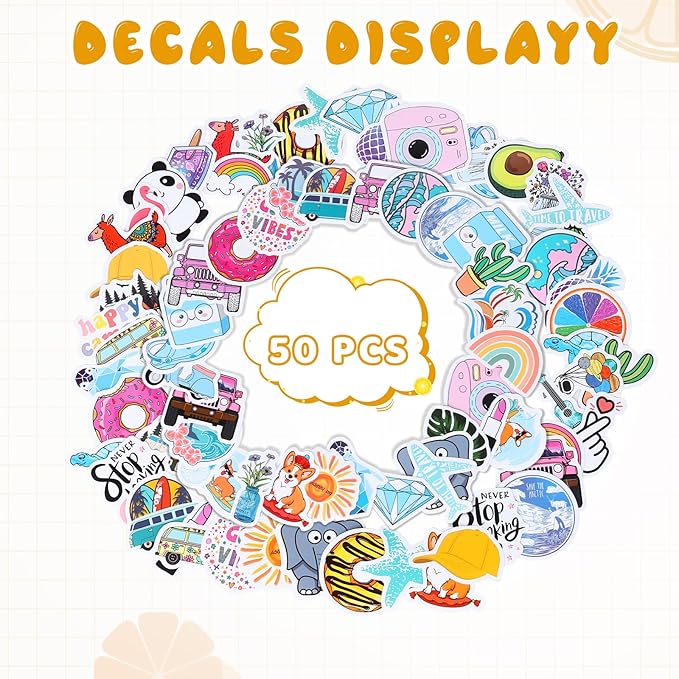 30 Pcs Ice Cream Buckets with Lids and Handles Drink Rum Buckets for Parties Cocktails Reusable Clear Plastic Food Containers with 50 Pcs Summer Stickers