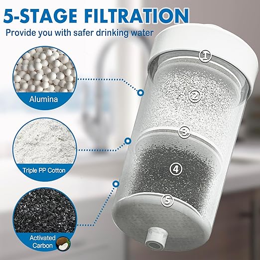 Fluoride Filters, Replacement for Berkey® PF-2® Fluoride Filter Compatible with Berkey® Gravity Filtration System (Pack of 2)