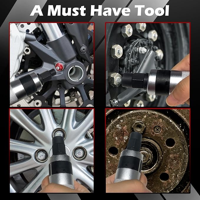 1/2" Hand Manual Reversible Impact Driver Set Extractor-12 PCS Impact Screwdriver S2 Steel Much More Durable Disengage Rusted Fasteners (3/8)