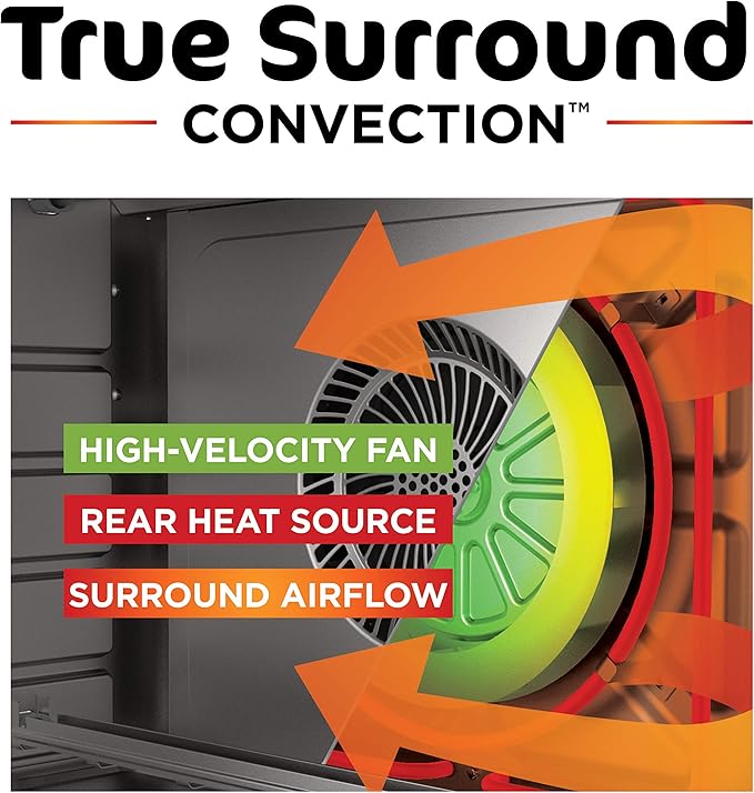 Ninja DT202BK Foodi 8-in-1 XL Pro Air Fry Oven, Large Countertop Convection Oven, Digital Toaster Oven, 1800 Watts, Black, 12 in.