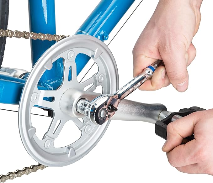 Park Tool SWR-8 Drive Ratchet Handle,Silver,3/8"