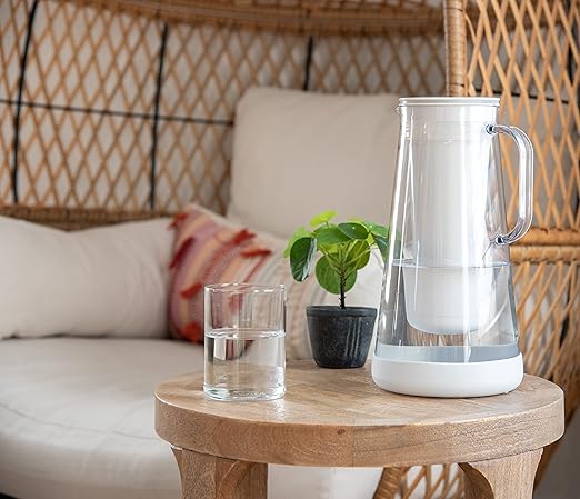 LifeStraw Home Silicone Base, Water Filter Pitcher 10-Cup Accessory, White