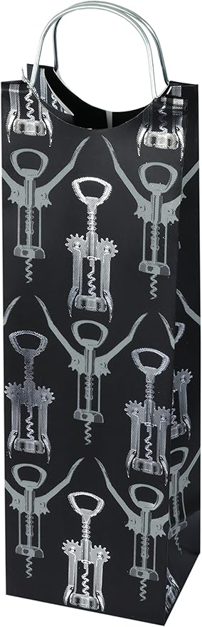 Cakewalk Silver Corkscrews Bag, Black,