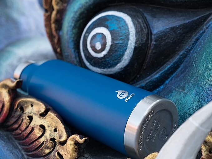 Mizu - V8 Water Bottle | 26 oz. Double Wall Stainless Steel Vacuum Insulated | Narrow Mouth with Leak Proof Cap | Multiple Colors | BPA Free
