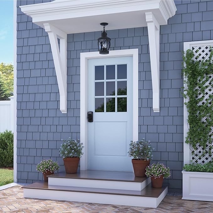 SCHLAGE FE595 CAM 622 GEO Keypad Entry with Flex Electronic Lock, Matte Black