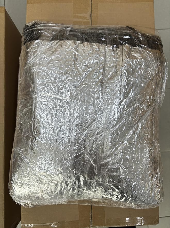 Attic Door Insulation Cover for Pull Down Ladder 54"L x 25"W x 11"H, Attic Stairway Insulator Tent Thicken Foil Bubble Fireproof with Installation Tools Set, for Ceiling Access Stair Loft Hatch