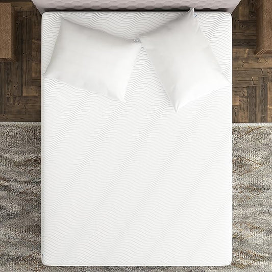 Sealy Complete Protection Mattress Protector- Twin Size Stain Protection Waterproof Machine Washable Cover