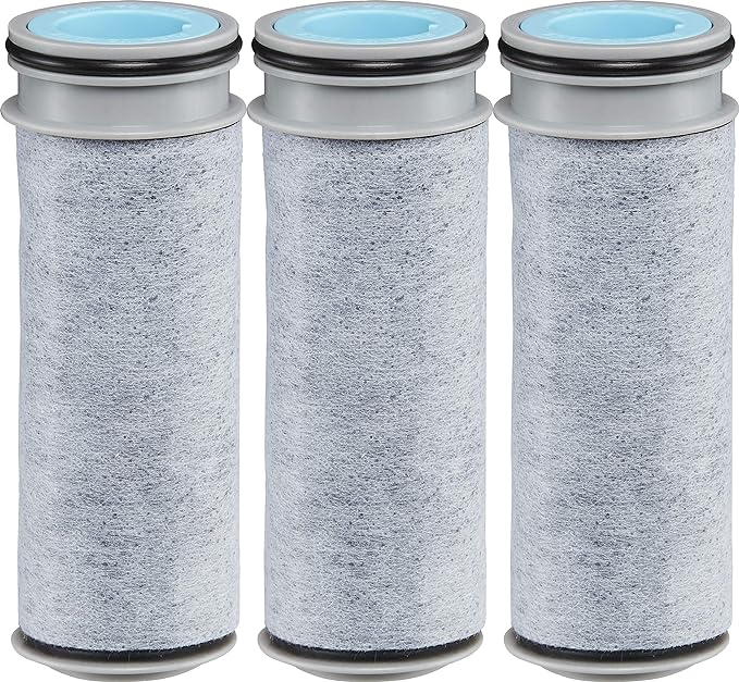 Brita Stream Pitcher Water Filter for Pitchers and Dispensers, BPA-Free, Replaces 1,800 Plastic Water Bottles a Year, Lasts Two Months or 40 Gallons, Includes 3 Filters