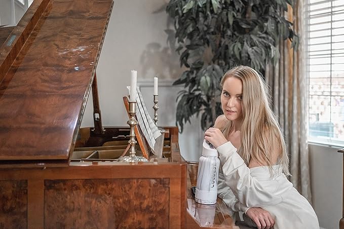 Coldest Sports Water Bottle with Straw Lid Vacuum Insulated Stainless Steel Metal Thermos Bottles Reusable Leak Proof Flask for Sports Gym(32 oz Sahara Tan)