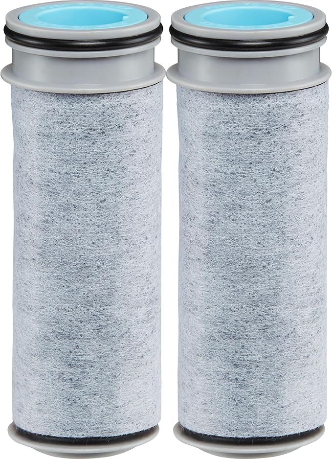 Brita Stream Pitcher Water Filter for Pitchers and Dispensers, BPA-Free, Replaces 1,800 Plastic Water Bottles a Year, Lasts Two Months or 40 Gallons, Includes 2 Filters