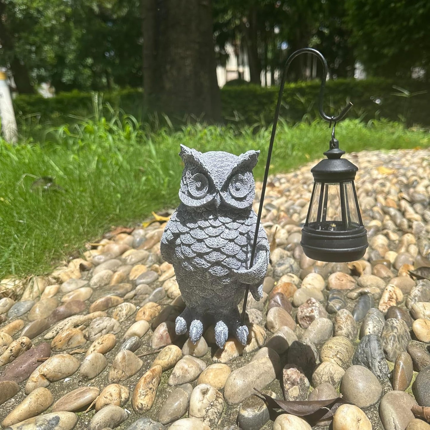 Outdoor owl Statue Garden Decor Lawn Decoration