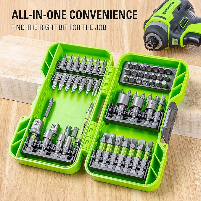 Greenworks 70 Piece Impact Rated Driving Set