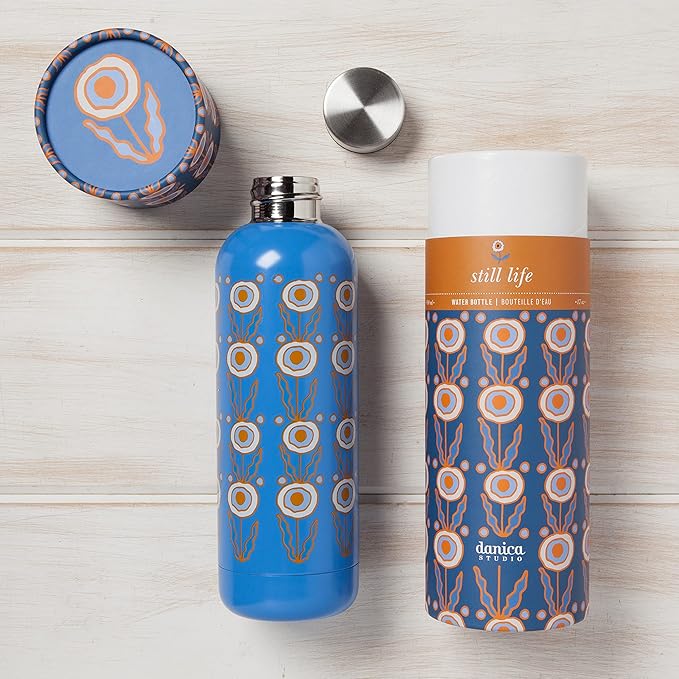 Danica Studio Still Life Stainless Steel Water Bottle Hot or Cold 17 Oz