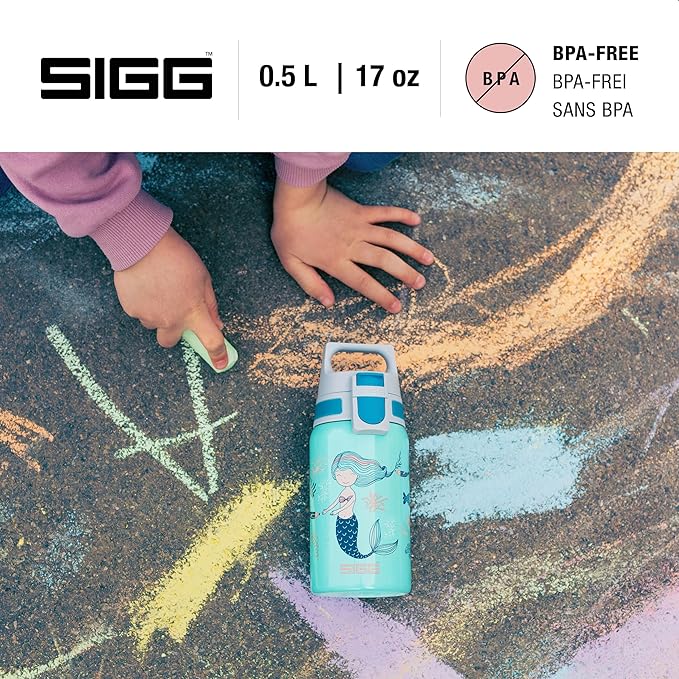 SIGG - Stainless Steel Kids Bottle - Shield One - Suitable For Carbonated Beverages - 17 Oz