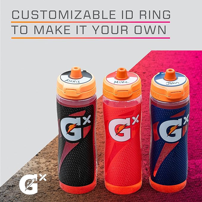 Gatorade Gx Bottle , Black, 30oz