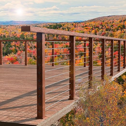 BLIKA 400FT 1/8" Stainless Steel Cable with Cutter, T316 Marine Grade, Stainless Steel Wire Rope 7x7 Strand Construction, 1850lbs Breaking Strength Aircraft Cable for Deck Cable Railing, Silver