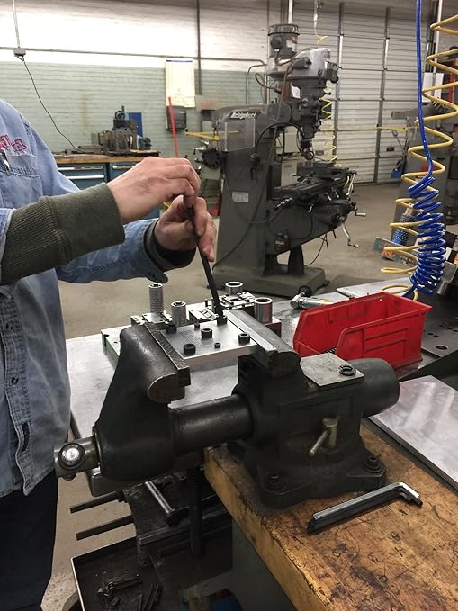 Eklind Tool 17313 Bright Ball-Hex-L Key Allen Wrench, 13 Pieces Set SAE Inch Sizes 0.050-3/8 Extra Long